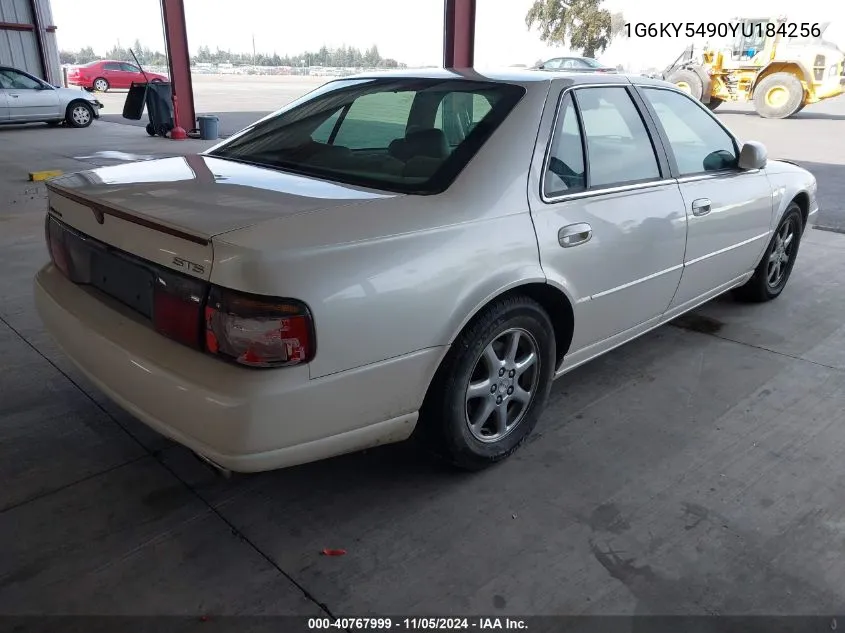 2000 Cadillac Seville Sts VIN: 1G6KY5490YU184256 Lot: 40767999