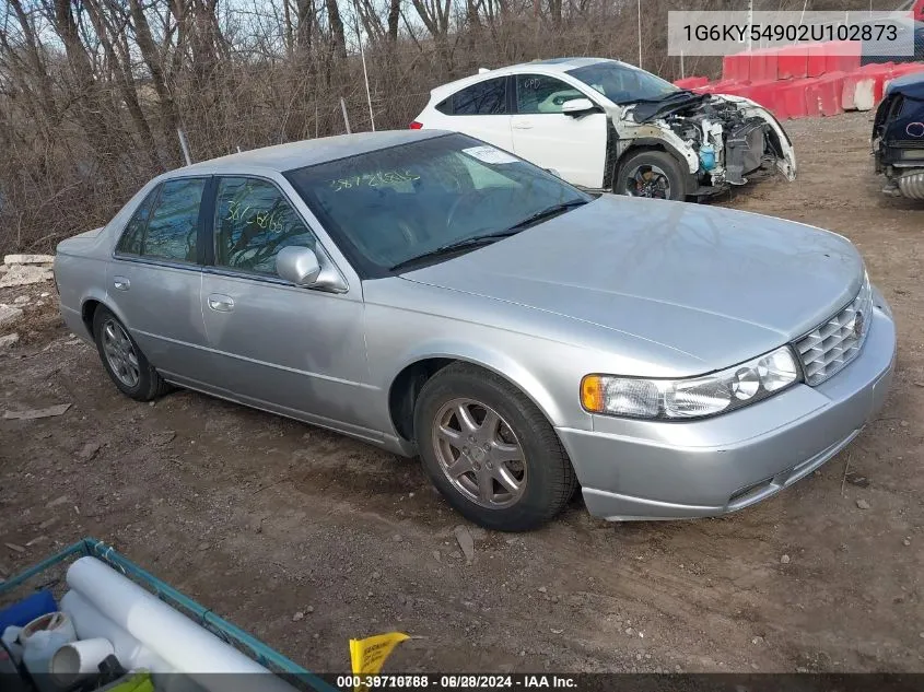 2002 Cadillac Seville Sts VIN: 1G6KY54902U102873 Lot: 39710788