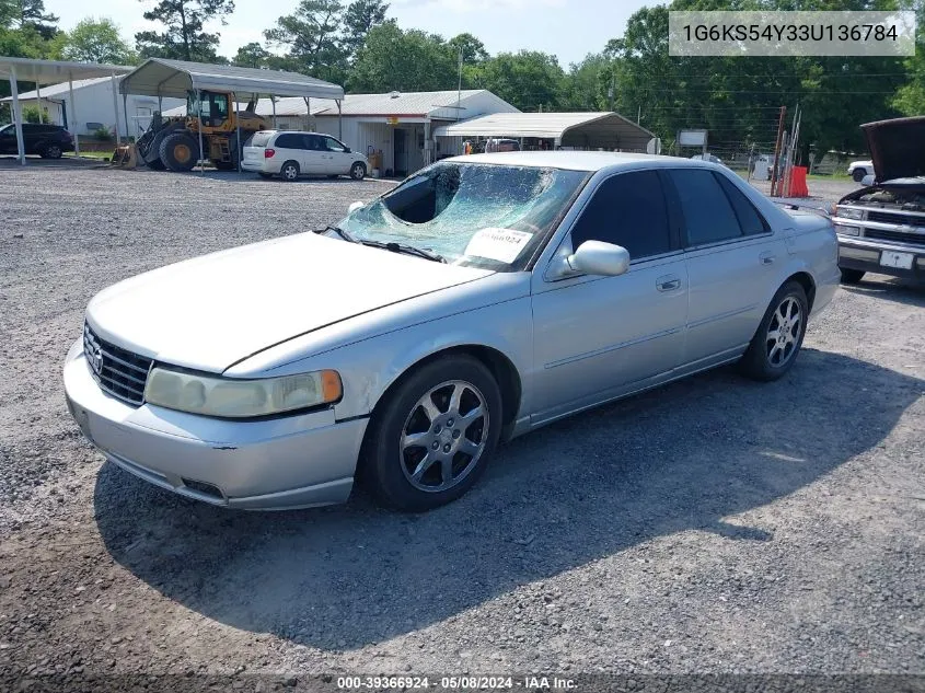 2003 Cadillac Seville Sls VIN: 1G6KS54Y33U136784 Lot: 39366924