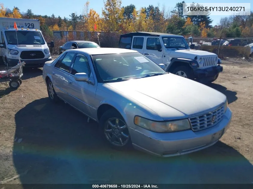 2003 Cadillac Seville Sls VIN: 1G6KS54Y13U240271 Lot: 40679658