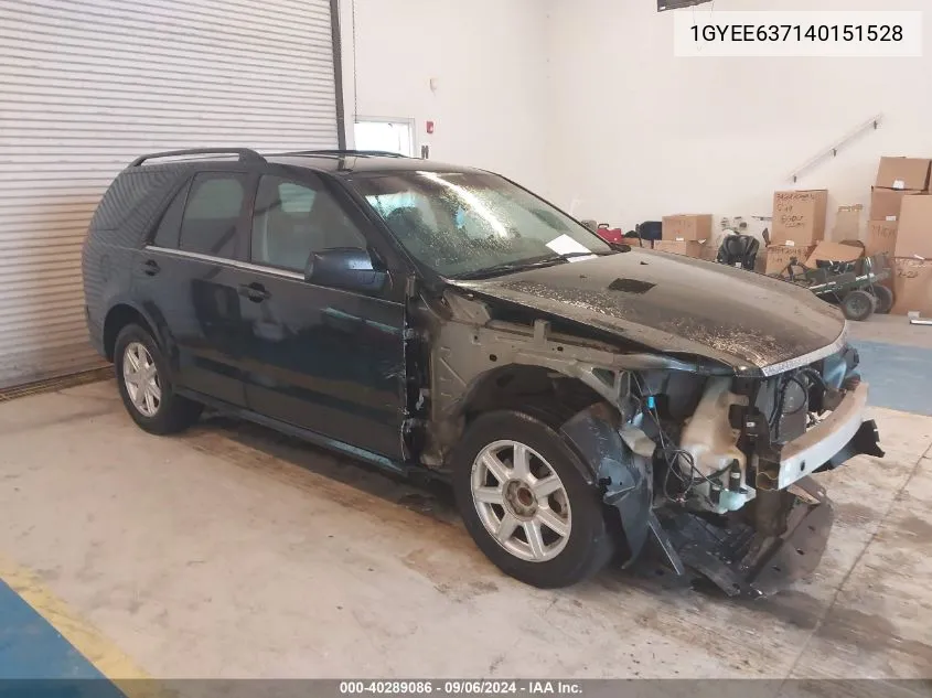 1GYEE637140151528 2004 Cadillac Srx Standard