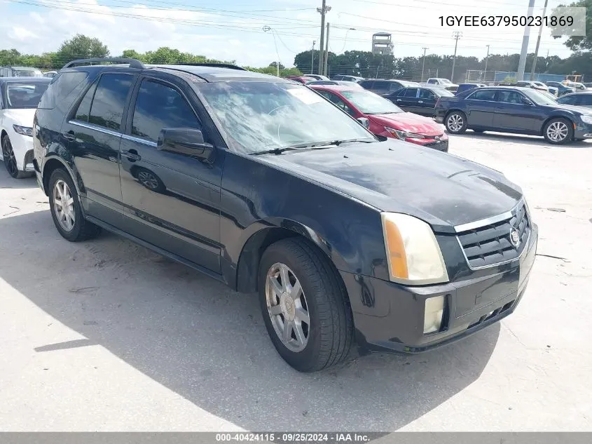 2005 Cadillac Srx V6 VIN: 1GYEE637950231869 Lot: 40424115