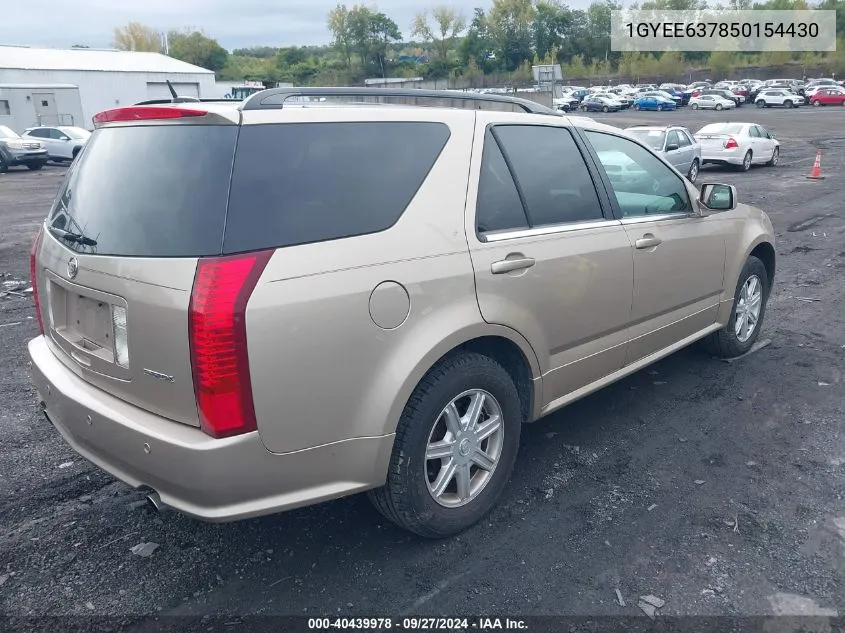 1GYEE637850154430 2005 Cadillac Srx V6