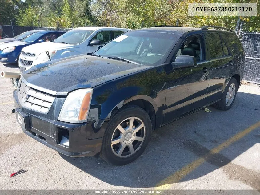 2005 Cadillac Srx V6 VIN: 1GYEE637350212170 Lot: 40530522