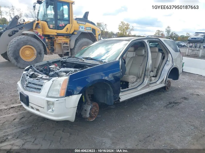 1GYEE637950187663 2005 Cadillac Srx V6