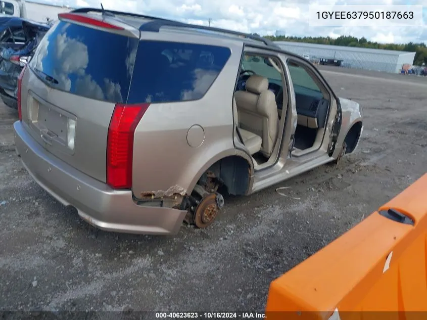 1GYEE637950187663 2005 Cadillac Srx V6