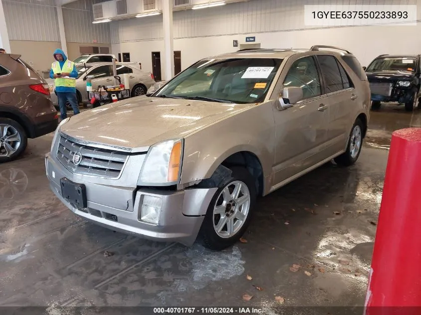 2005 Cadillac Srx V6 VIN: 1GYEE637550233893 Lot: 40701767