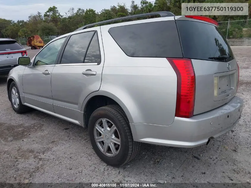 2005 Cadillac Srx V6 VIN: 1GYEE637750119300 Lot: 40815105