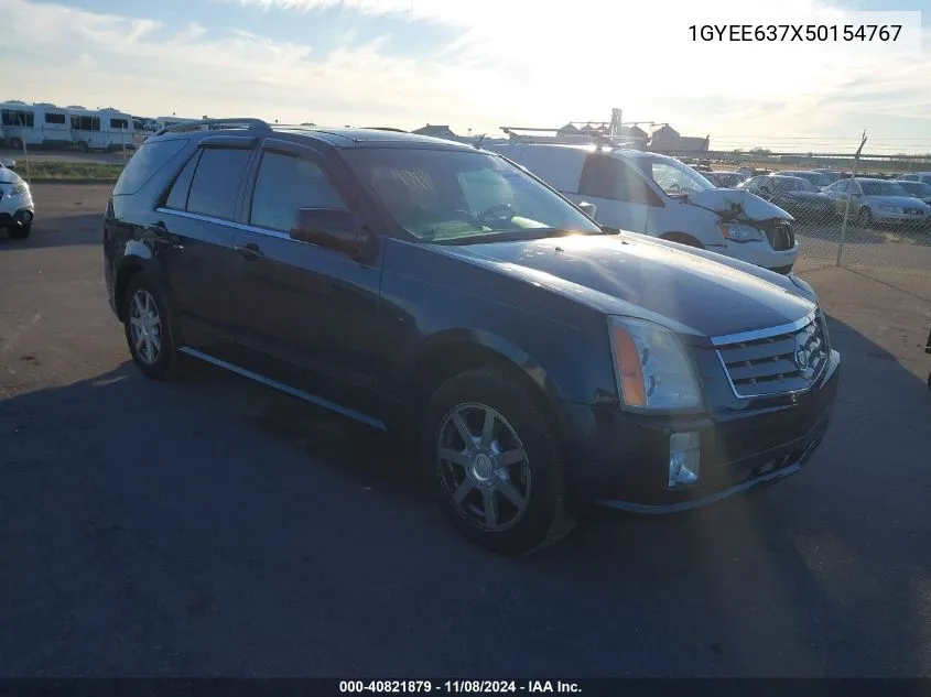 2005 Cadillac Srx V6 VIN: 1GYEE637X50154767 Lot: 40821879