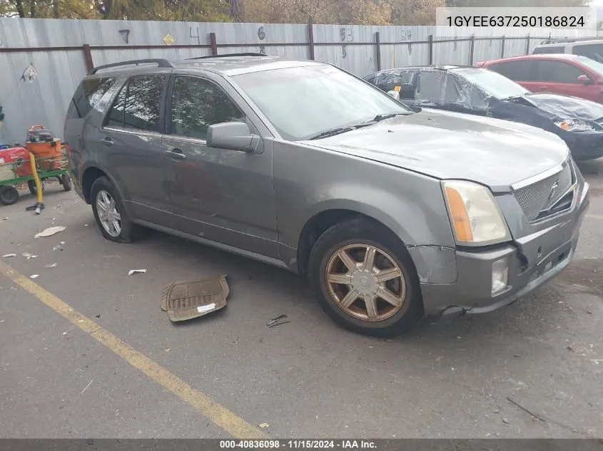 2005 Cadillac Srx V6 VIN: 1GYEE637250186824 Lot: 40836098