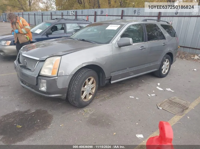 2005 Cadillac Srx V6 VIN: 1GYEE637250186824 Lot: 40836098