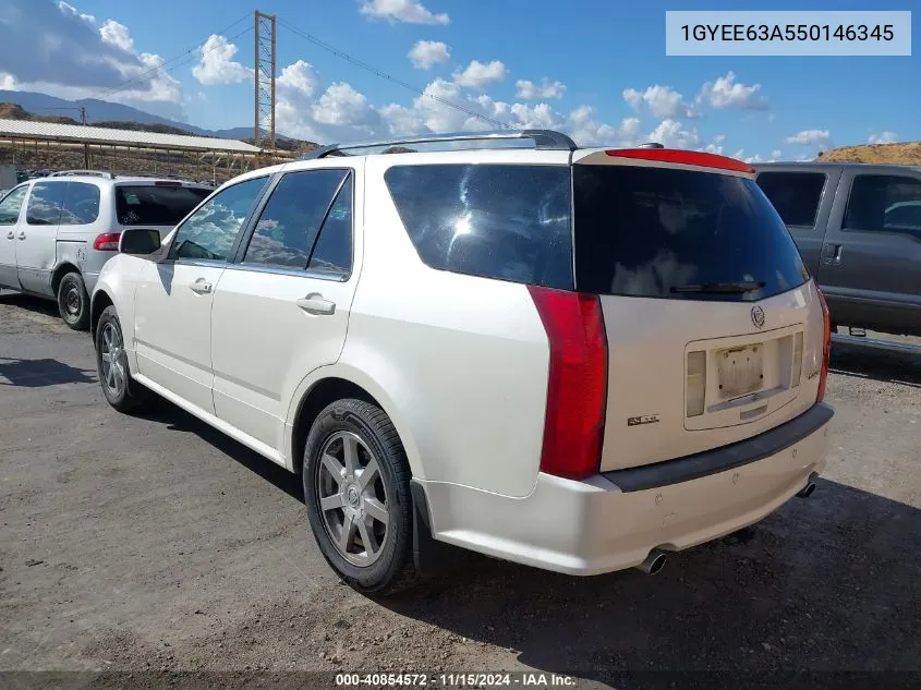 2005 Cadillac Srx V8 VIN: 1GYEE63A550146345 Lot: 40854572