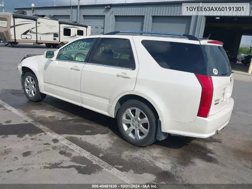 2006 Cadillac Srx V8 VIN: 1GYEE63AX60191301 Lot: 40481630