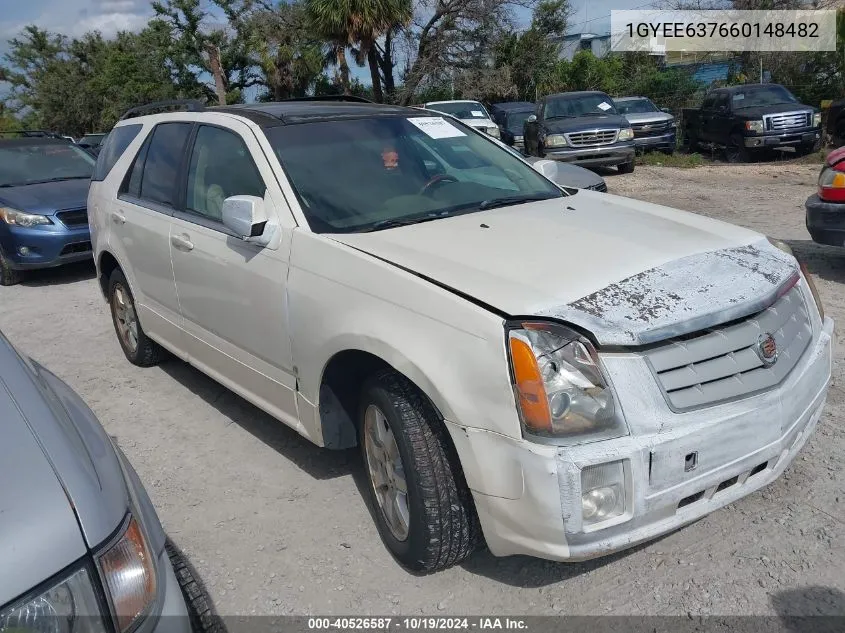 2006 Cadillac Srx V6 VIN: 1GYEE637660148482 Lot: 40526587