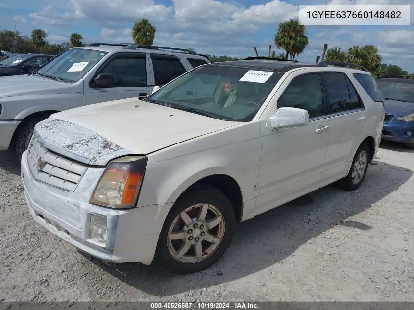 2006 Cadillac Srx V6 VIN: 1GYEE637660148482 Lot: 40526587