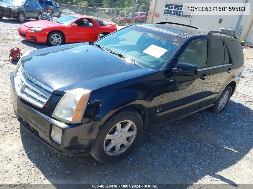 2006 Cadillac Srx V6 VIN: 1GYEE637160159583 Lot: 40528418