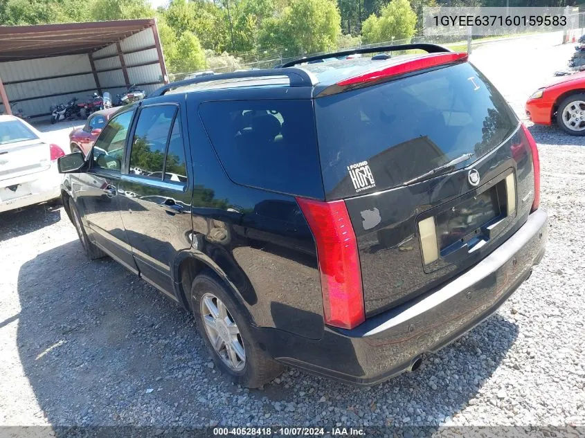 2006 Cadillac Srx V6 VIN: 1GYEE637160159583 Lot: 40528418