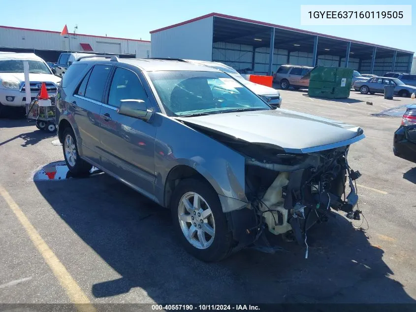 1GYEE637160119505 2006 Cadillac Srx