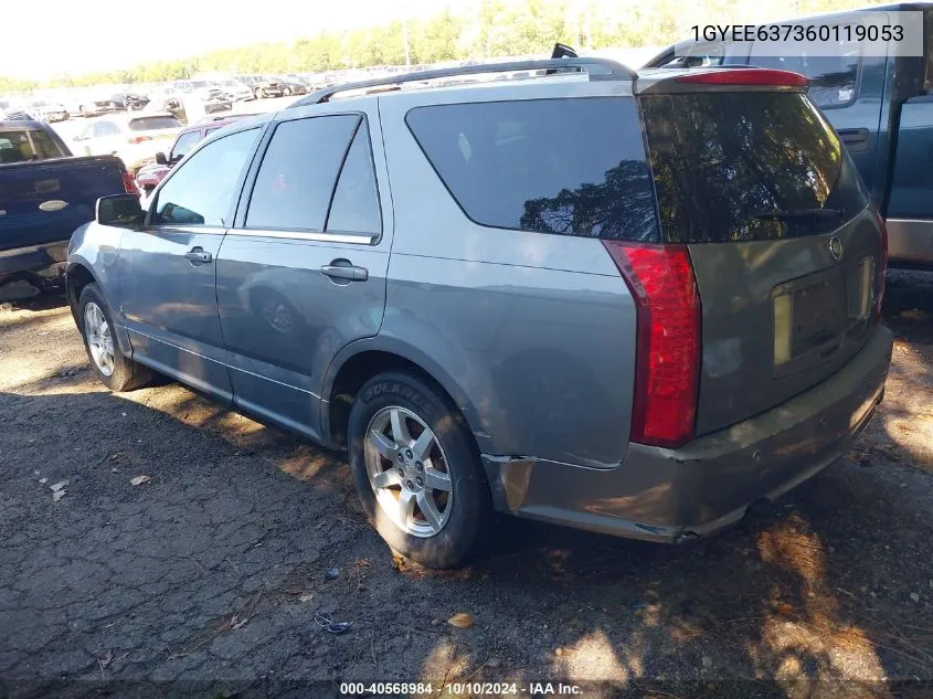 2006 Cadillac Srx V6 VIN: 1GYEE637360119053 Lot: 40568984