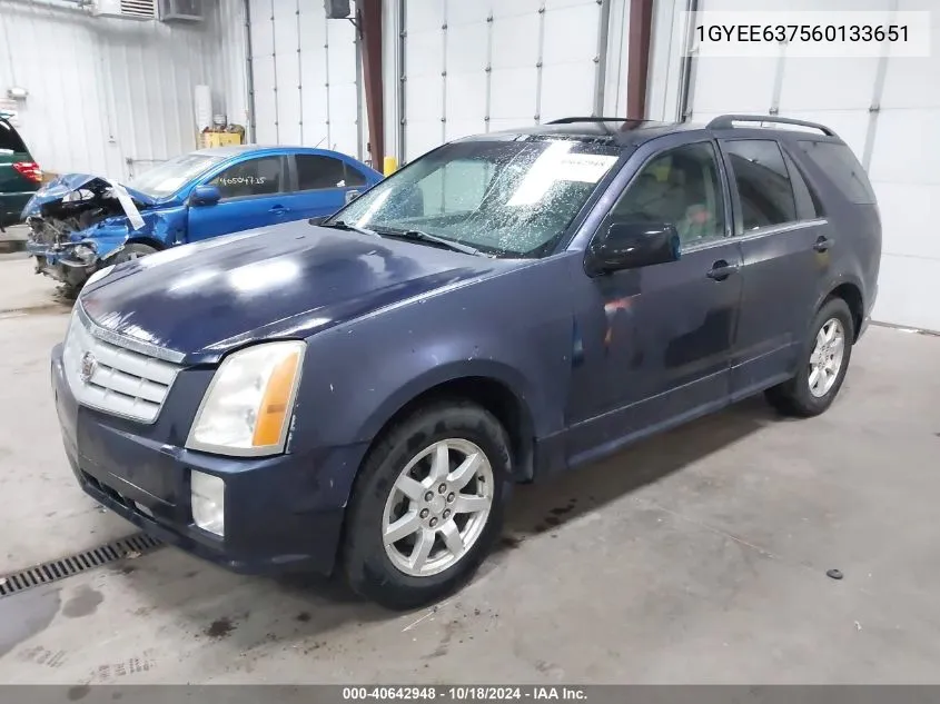 2006 Cadillac Srx V6 VIN: 1GYEE637560133651 Lot: 40642948