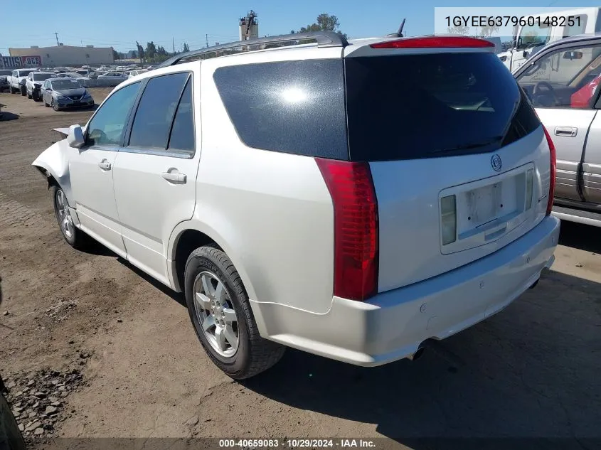 2006 Cadillac Srx V6 VIN: 1GYEE637960148251 Lot: 40659083