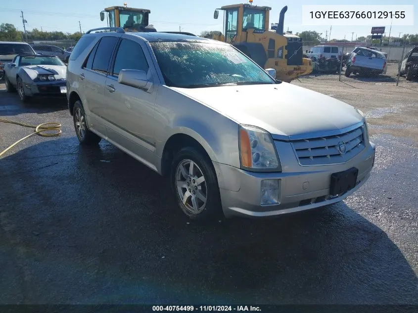 2006 Cadillac Srx V6 VIN: 1GYEE637660129155 Lot: 40754499