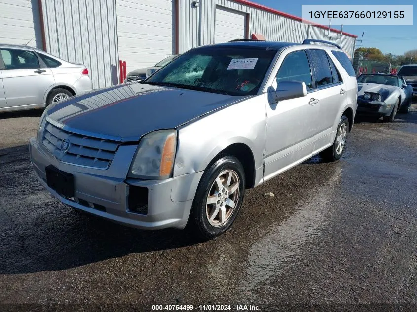 2006 Cadillac Srx V6 VIN: 1GYEE637660129155 Lot: 40754499