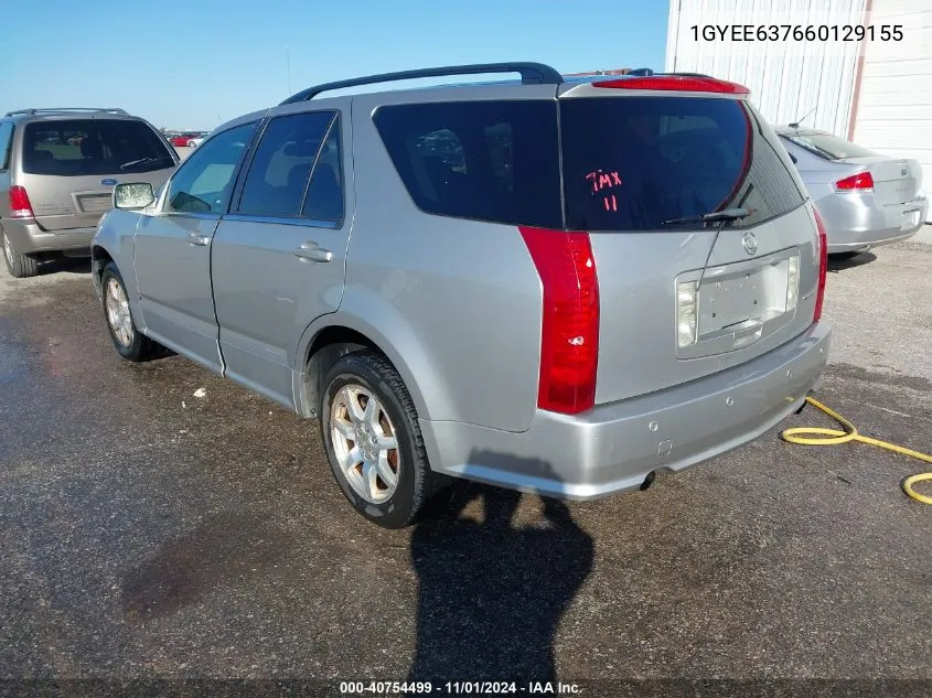 2006 Cadillac Srx V6 VIN: 1GYEE637660129155 Lot: 40754499