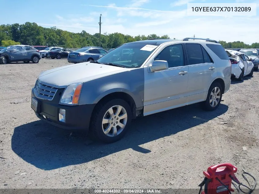 2007 Cadillac Srx V6 VIN: 1GYEE637X70132089 Lot: 40244302