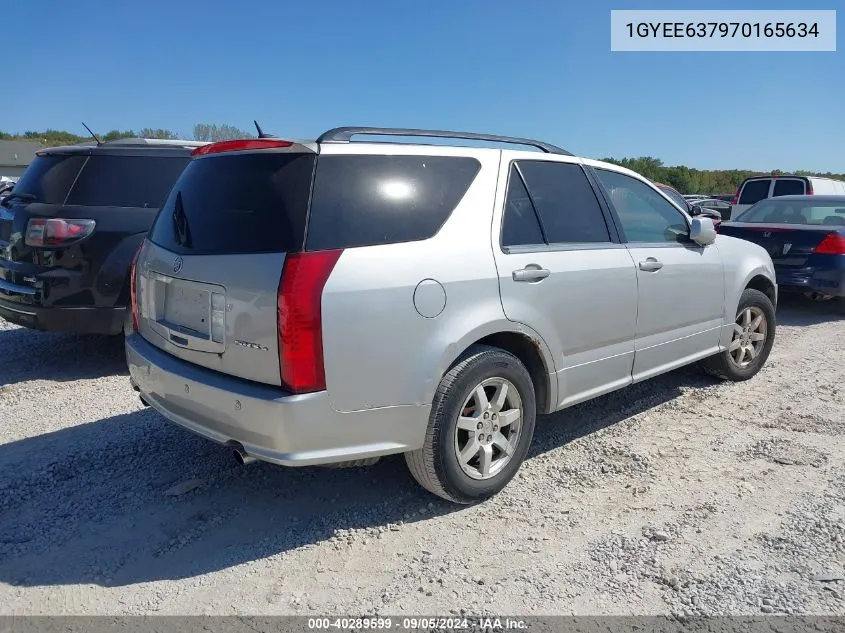 2007 Cadillac Srx V6 VIN: 1GYEE637970165634 Lot: 40289599