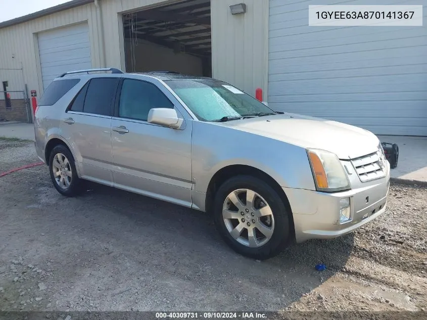 2007 Cadillac Srx V8 VIN: 1GYEE63A870141367 Lot: 40309731