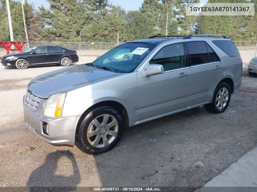 2007 Cadillac Srx V8 VIN: 1GYEE63A870141367 Lot: 40309731