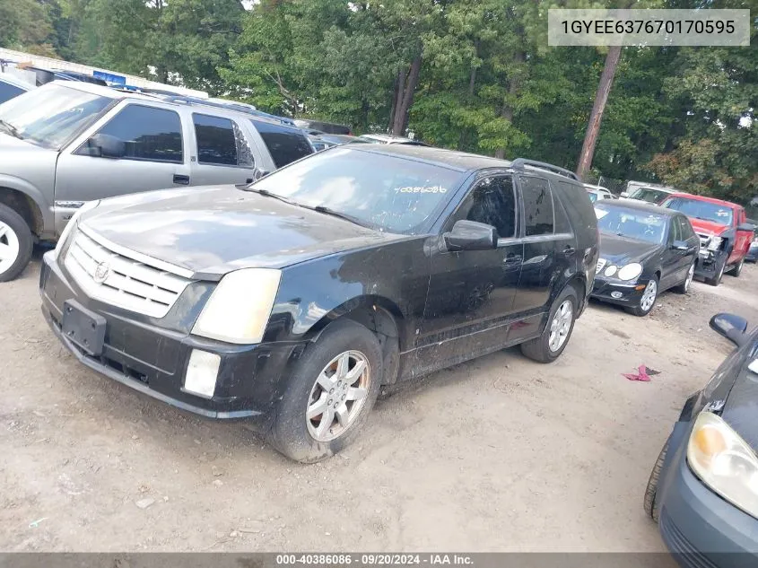 1GYEE637670170595 2007 Cadillac Srx V6