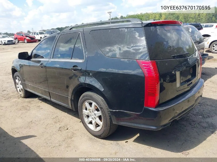 1GYEE637670170595 2007 Cadillac Srx V6