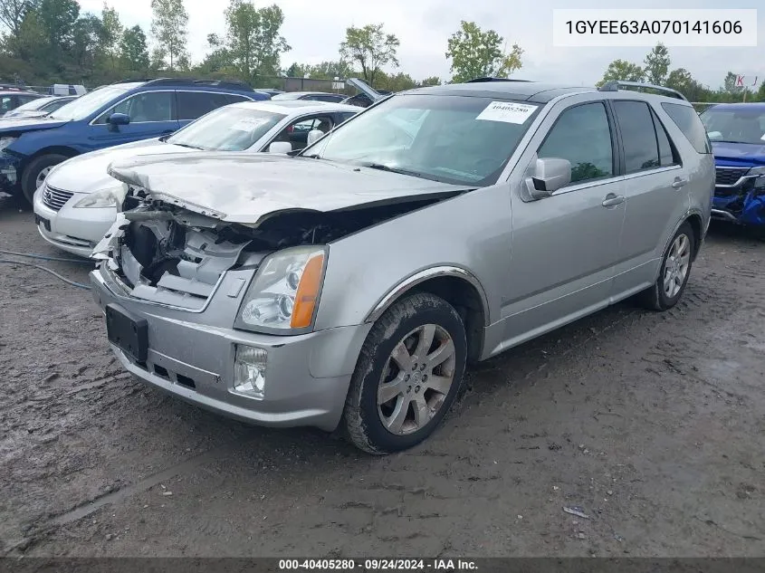 2007 Cadillac Srx V8 VIN: 1GYEE63A070141606 Lot: 40405280