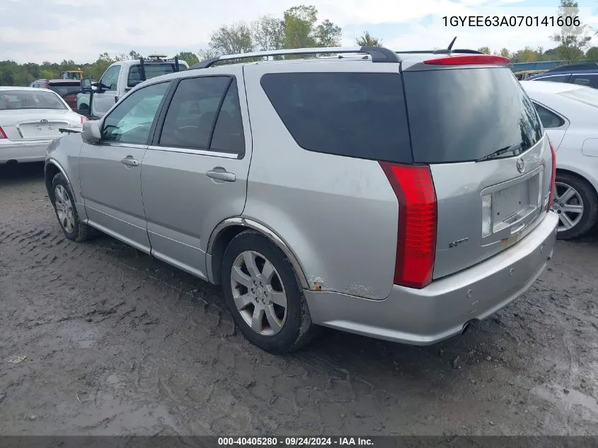 2007 Cadillac Srx V8 VIN: 1GYEE63A070141606 Lot: 40405280