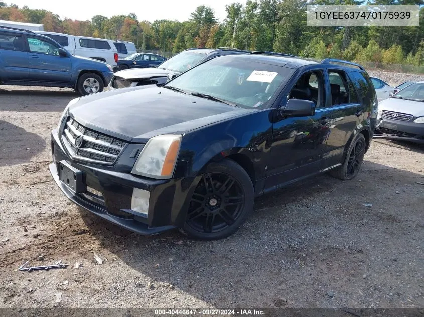 2007 Cadillac Srx V6 VIN: 1GYEE637470175939 Lot: 40446647