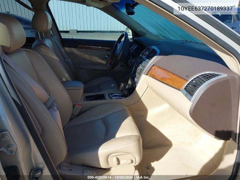 1GYEE637270189337 2007 Cadillac Srx V6