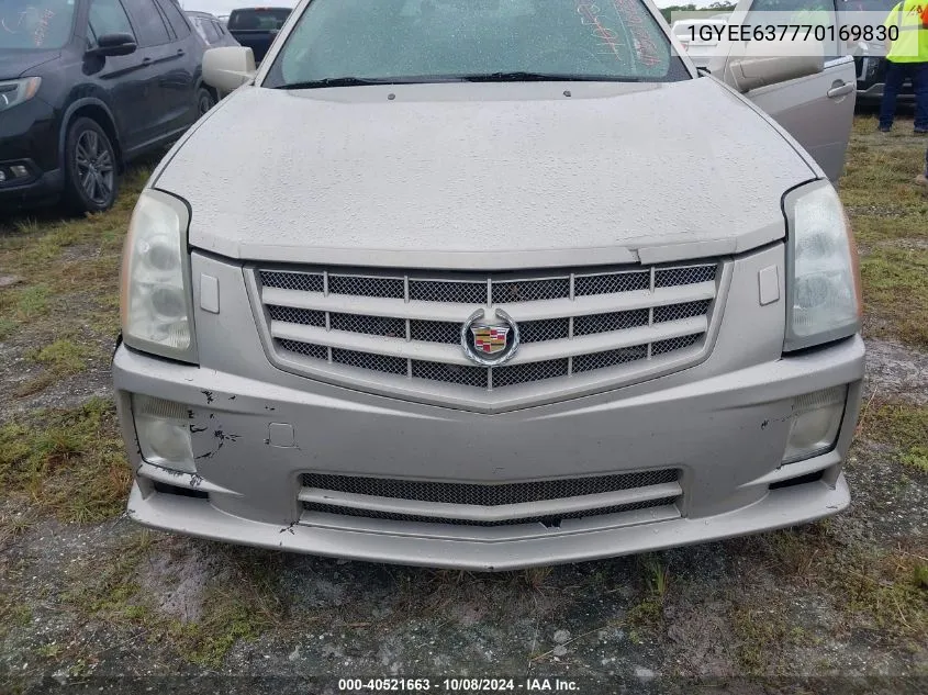 2007 Cadillac Srx VIN: 1GYEE637770169830 Lot: 40521663