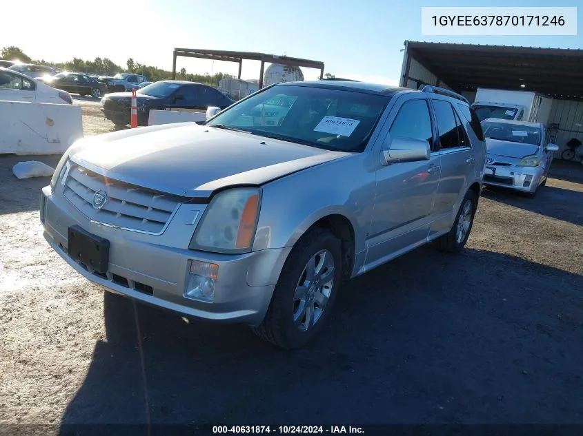 2007 Cadillac Srx VIN: 1GYEE637870171246 Lot: 40631874