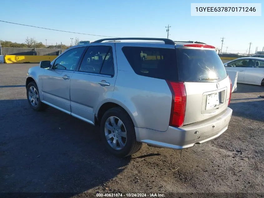 2007 Cadillac Srx VIN: 1GYEE637870171246 Lot: 40631874