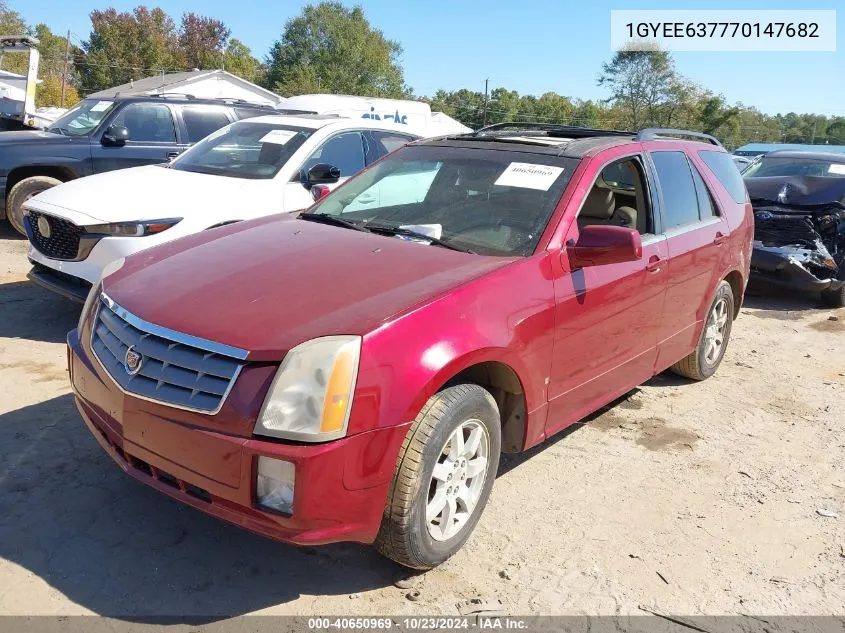 2007 Cadillac Srx V6 VIN: 1GYEE637770147682 Lot: 40650969