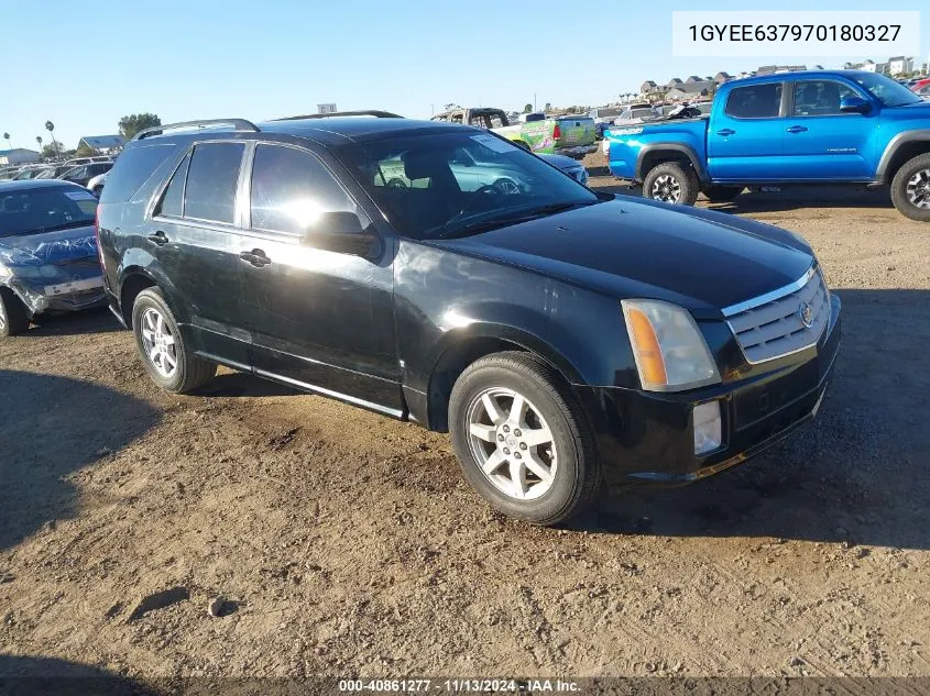 2007 Cadillac Srx V6 VIN: 1GYEE637970180327 Lot: 40861277