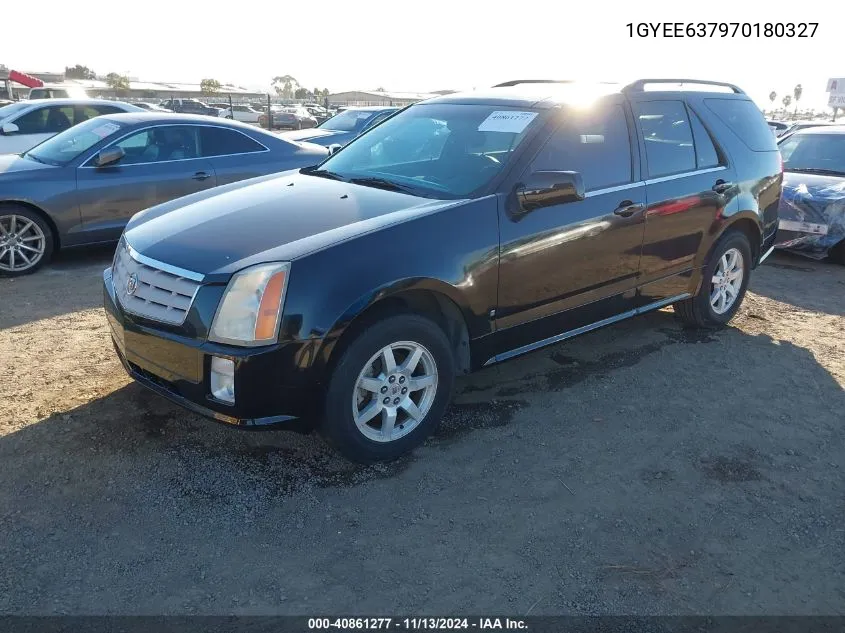 2007 Cadillac Srx V6 VIN: 1GYEE637970180327 Lot: 40861277