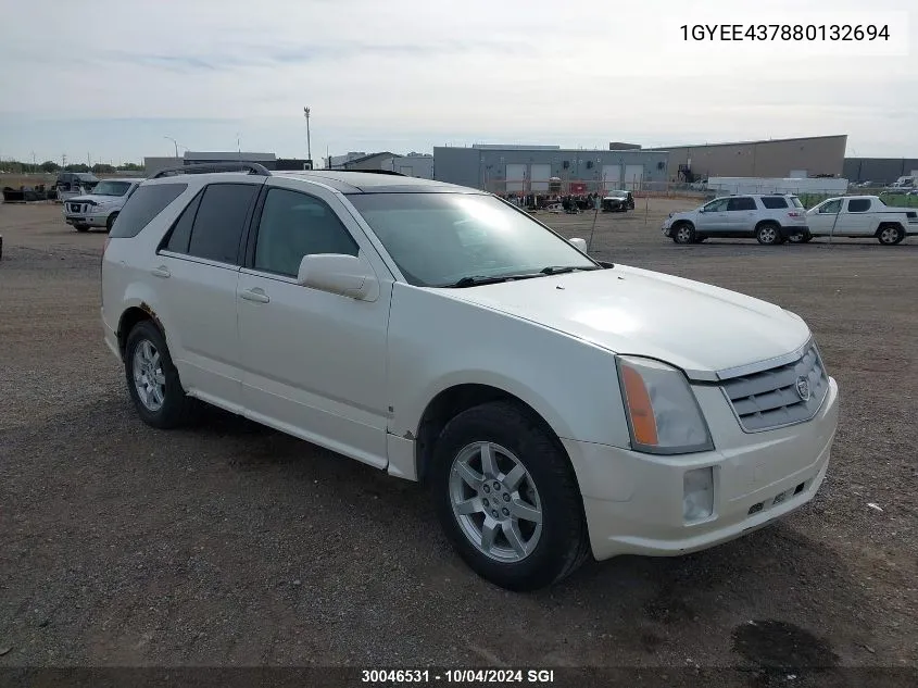 2008 Cadillac Srx VIN: 1GYEE437880132694 Lot: 30046531