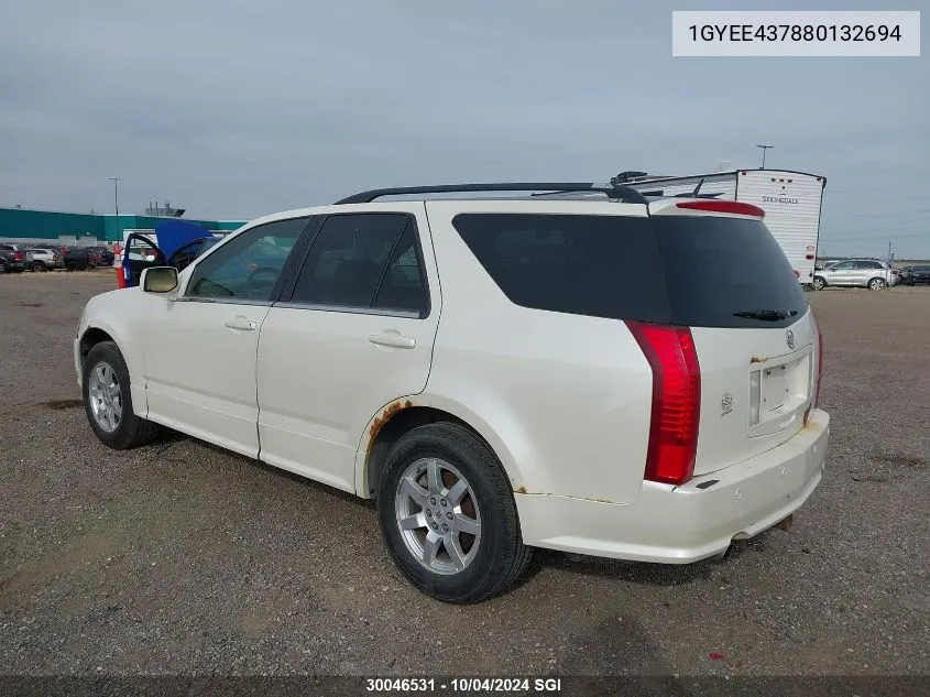 2008 Cadillac Srx VIN: 1GYEE437880132694 Lot: 30046531