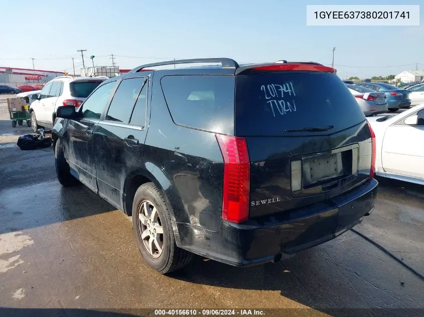 1GYEE637380201741 2008 Cadillac Srx V6