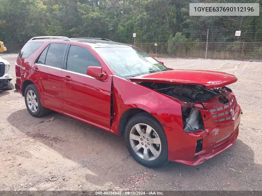 2009 Cadillac Srx V6 VIN: 1GYEE637690112196 Lot: 40286645