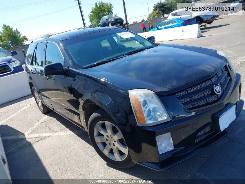 1GYEE637890102141 2009 Cadillac Srx V6