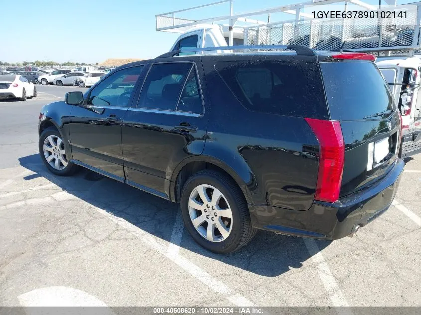 2009 Cadillac Srx V6 VIN: 1GYEE637890102141 Lot: 40508620